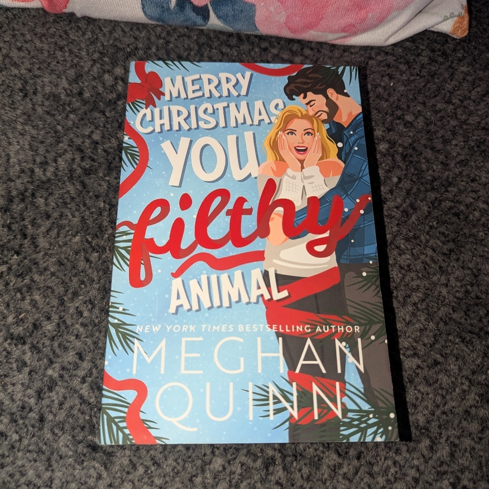 🤎Merry Christmas You Filthy Animal By Meghan Quinn Book